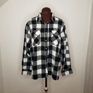 Women's Long Sleeve Flannel Plaid Shirt